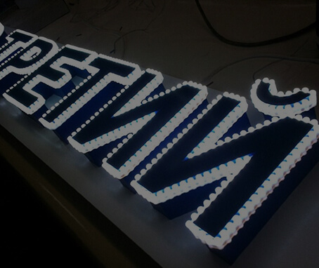 Изготовление объемных букв в Туле