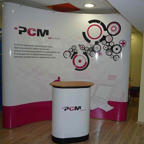 Изготовление мобильных стендов в Туле