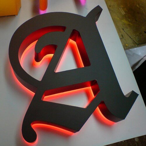 Изготовление объемных букв в Туле