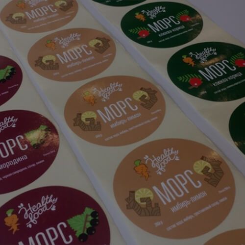 Печать наклеек в Туле